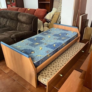 Cama nido + 2 colchones - Imagen 1