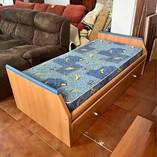 Cama nido + 2 colchones - Imagen 2